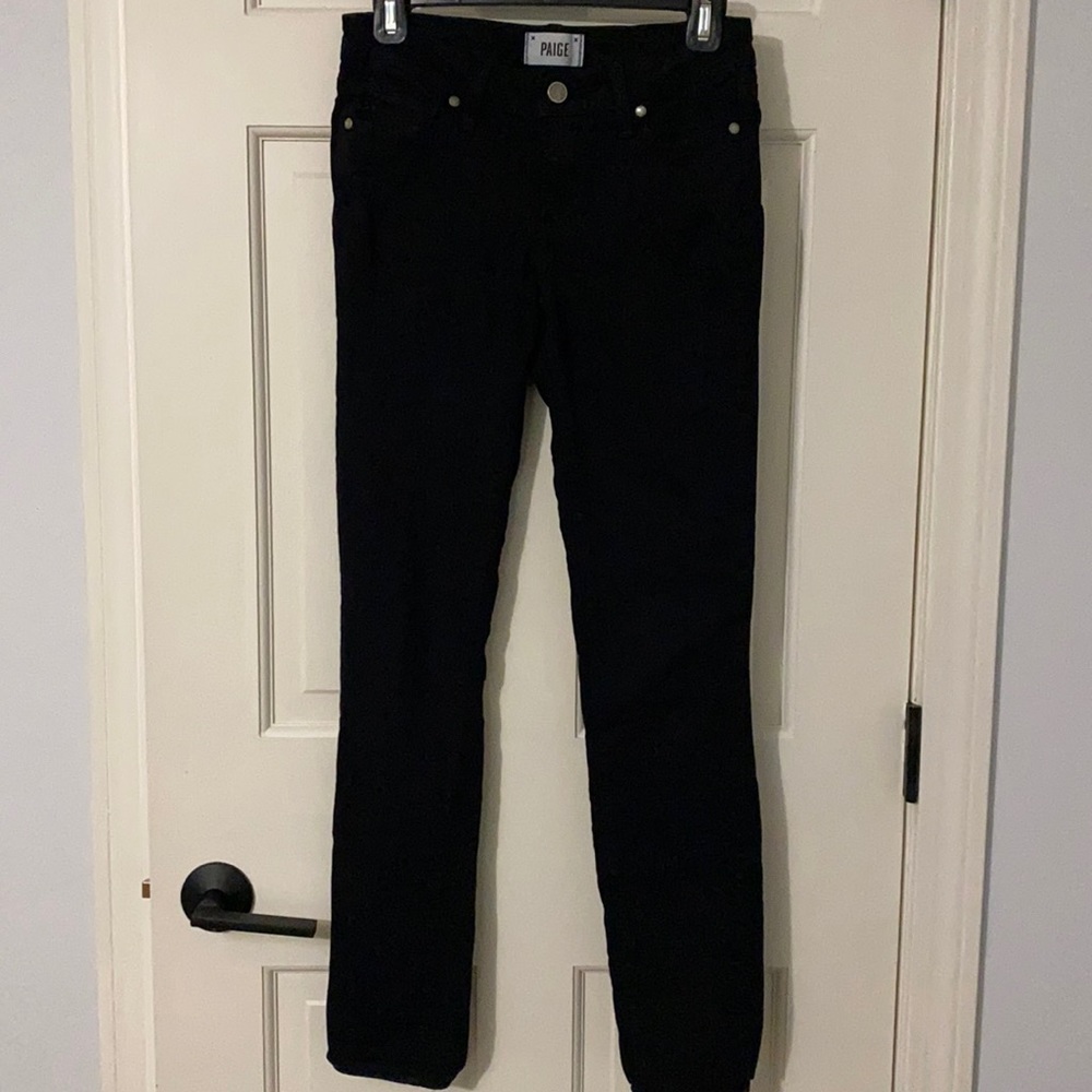 PAIGE Verdugo Ultra Skinny Black Jeans/Pants -27